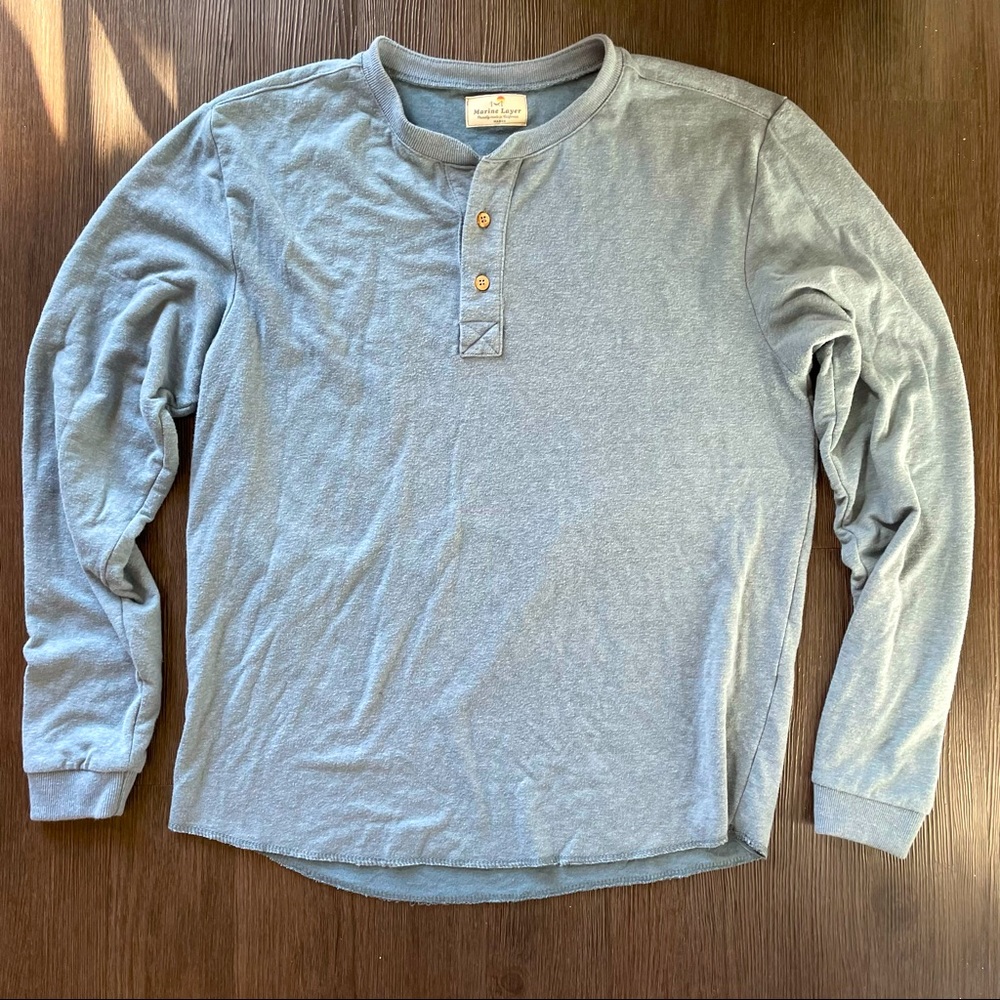 Marine Layer Double Knit Henley